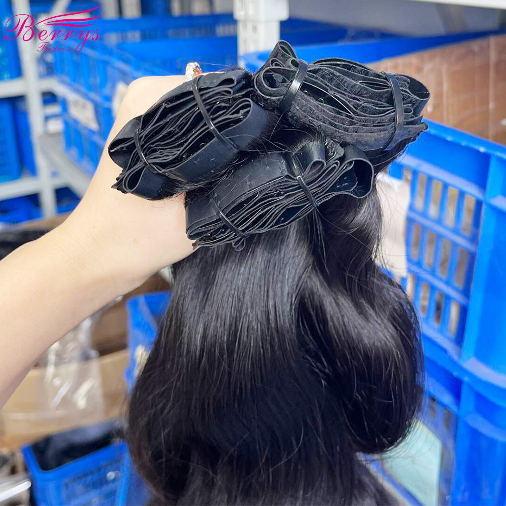 Seamless Clip ins: “Venus” Body Wave